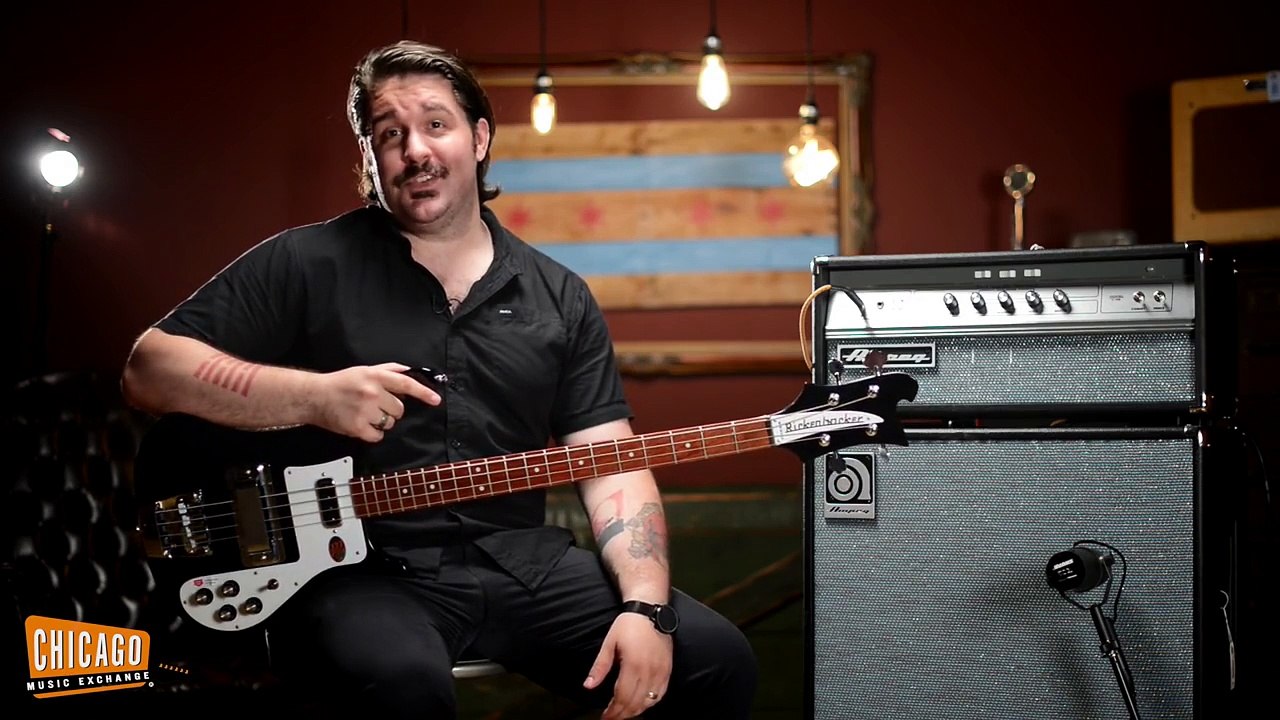 Rickenbacker 4003S Jetglo and Ampeg V-4B | Bass Guitar Demo