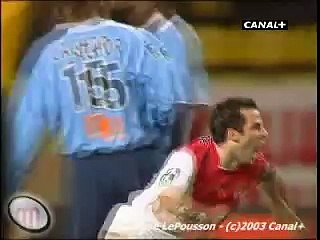 Cisceau acrobatique de Ludovic Giuly