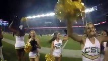 Colorado State University Cheerleading CSU vs CU