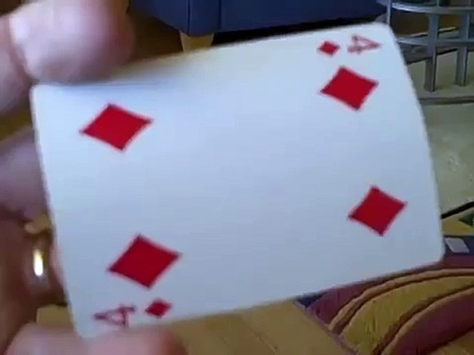 Card out of thin air trick   TUTORIAL