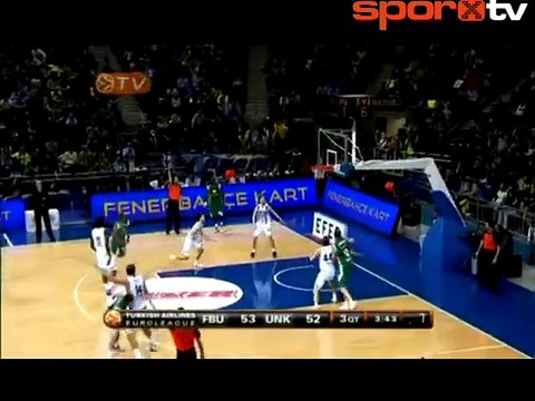 Fenerbahçe'den müthiş geri dönüş! | Fenerbahçe Ülker	94 - 87 UNICS Kazan