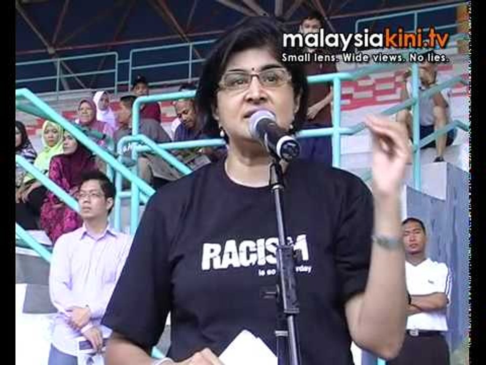 Ambiga at Hormati Rakyat Selangor gathering
