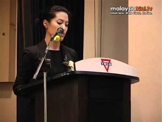 At the memorial for Fan Yew Teng