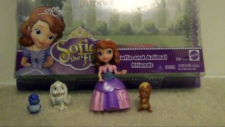 SOFIA THE FIRST Disney Junior Sofia the First Sofia and Animal Friends Toy Dolls