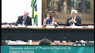 Debate Sobre o PNDH-3 - Deputado Federal Jair Bolsonaro