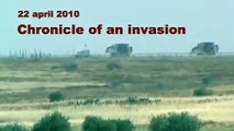 Israeli tanks destroying farmers crops in front of children Part 1 of 2