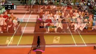 Top Spin 4   Serena Williams vs Caroline Wozniacki   2015 Madrid Open   Funny Gameplay!!!