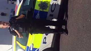 Police officer needs to learn the law SUSSEX POLICE!