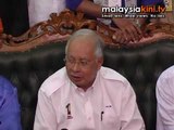 A swing in support of BN, says Najib