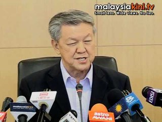 No fresh polls for now, Liow disappointed