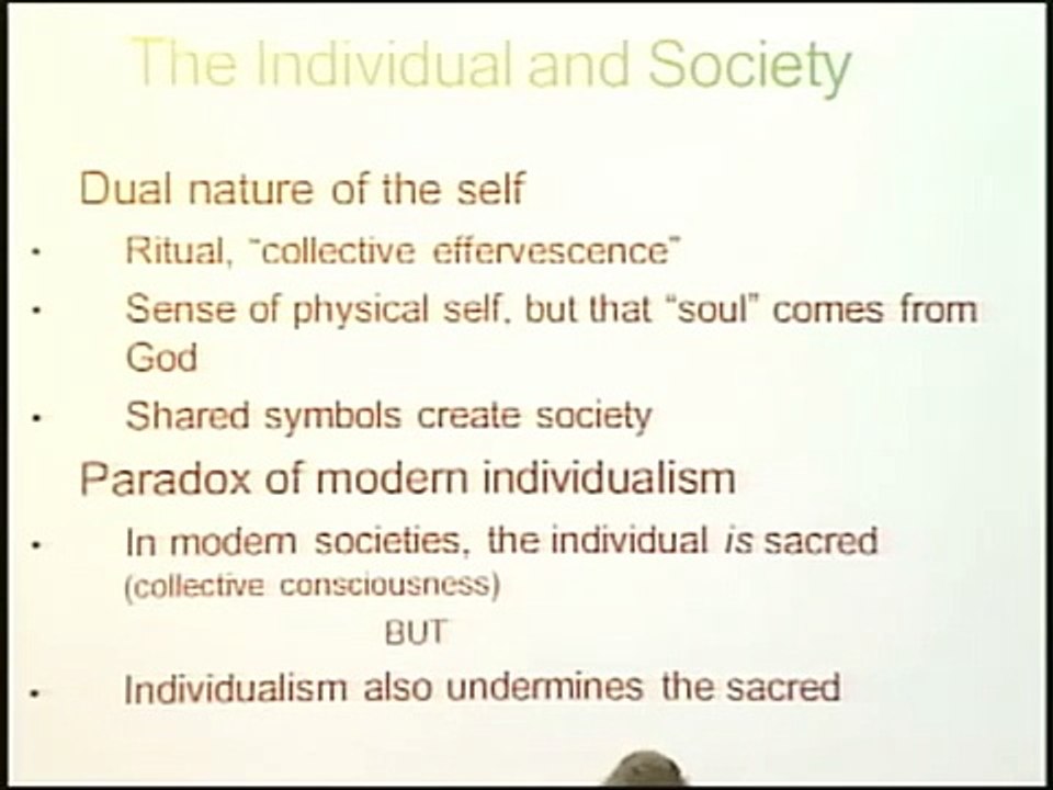 Sociology 1 - Lecture 3