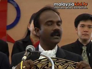 Sivakumar shows torn robes