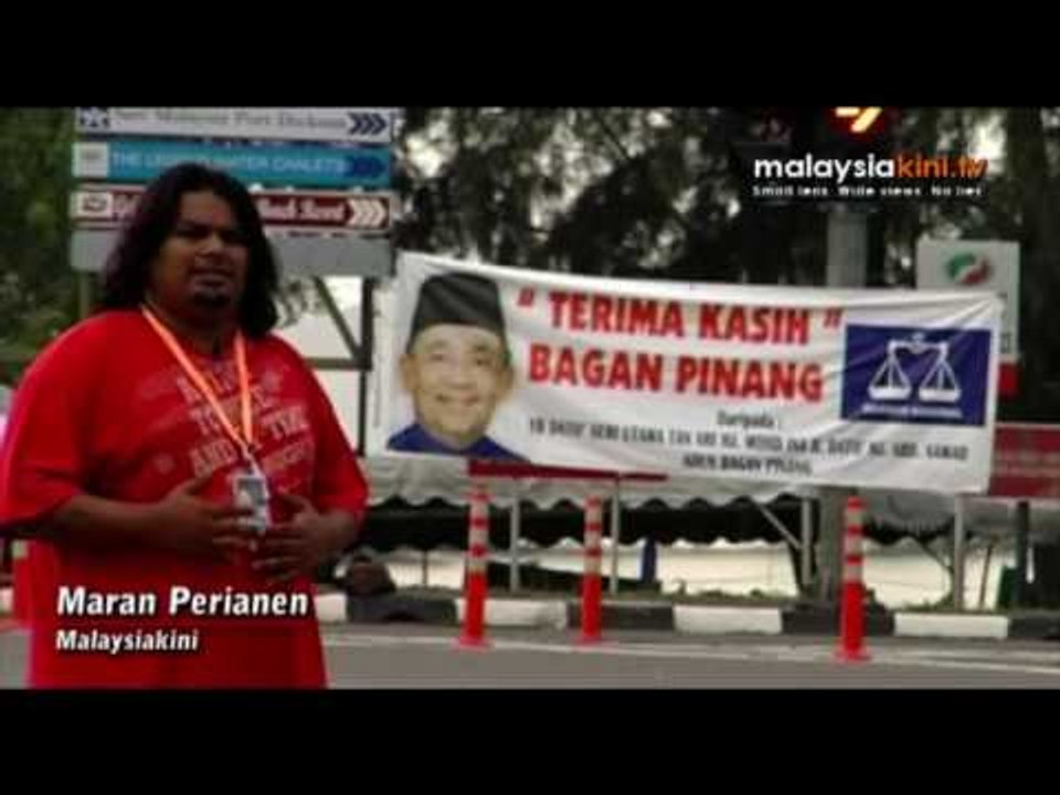 Between the eyes: Bagan Pinang