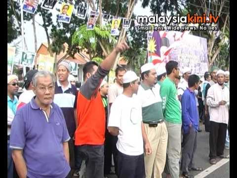 Suasana hari pengundi pilihanraya kecil di Bagan Pinang