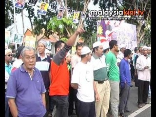 Suasana hari pengundi pilihanraya kecil di Bagan Pinang