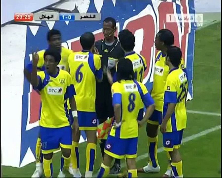 اهداف مباراة الهلال والنصر ( ذهاب ) كأس الابطال 2010