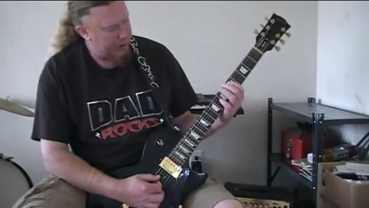 Basic Guitar Lesson on the A minor Pentatonic Scale