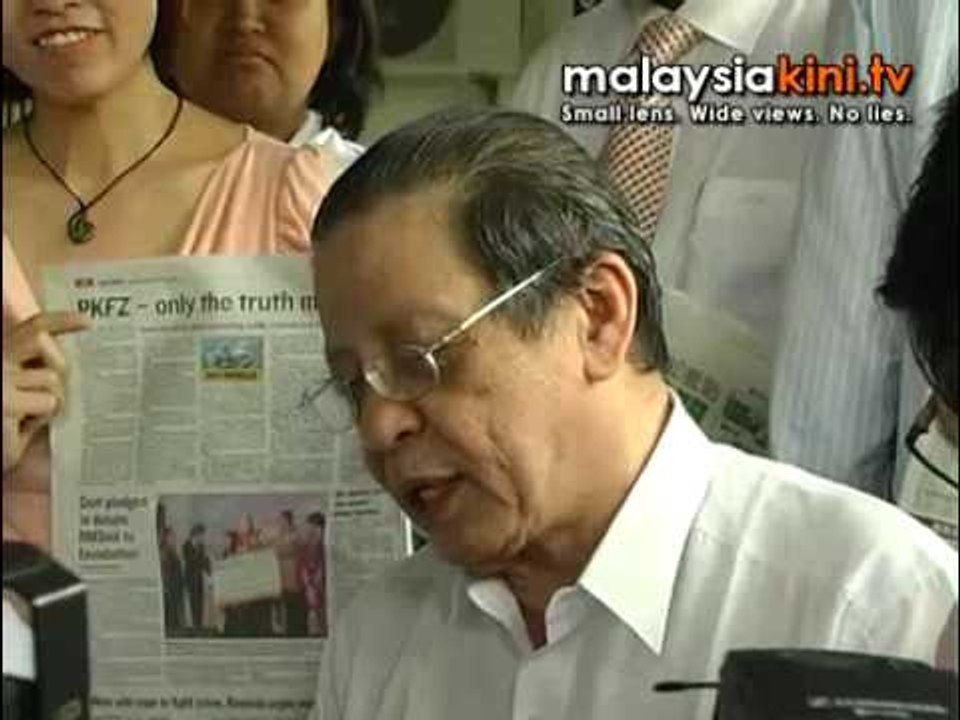 Kit Siang to Ong: I've lodged report on your behalf