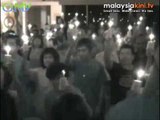 PR hold indoor vigil