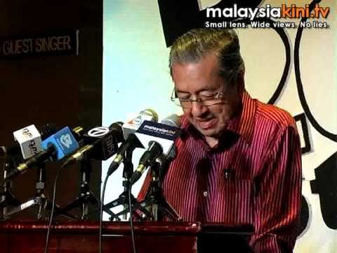 Mahathir: Chedet.cc has gotten 19million visitors from May 1 '08 to May 1 '09
