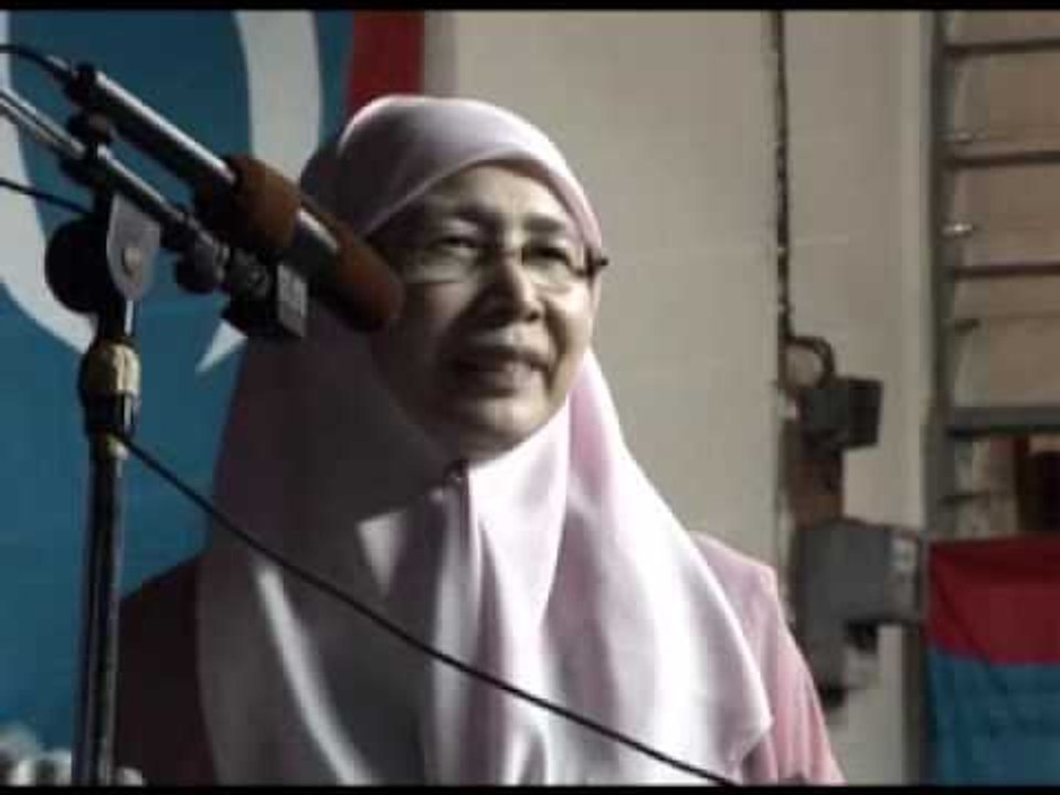 20090402 WanAzizah Speech