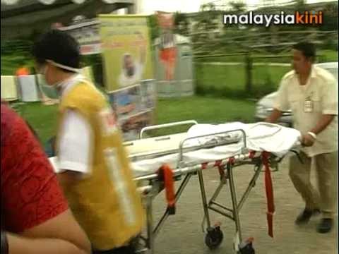 Hindraf hunger striker taken to hospital