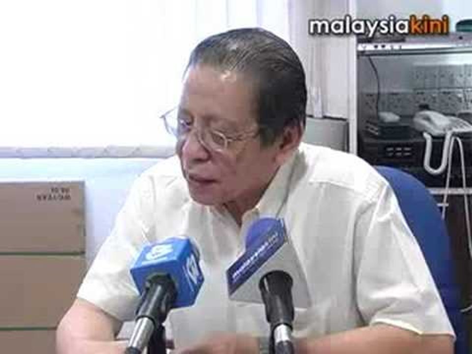 Lim Kit Siang on the ISA Crackdown