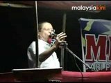 Lim Kit Siang at  PKR's huge final rally