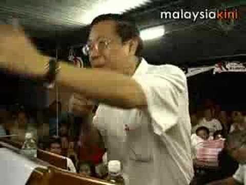 Lim Guan Eng in Bagan