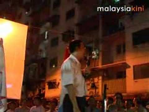 Opposition top guns at Penang ceramah