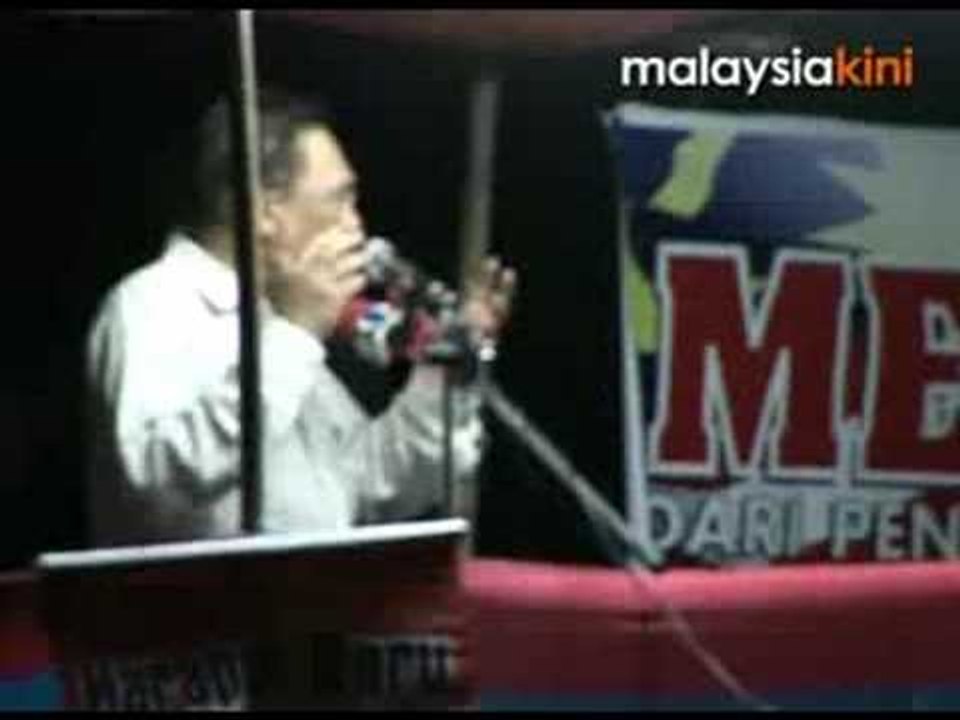 By-election eve: PKR holds huge final rally - Pt 1