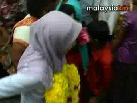 Nurul tries her best ...