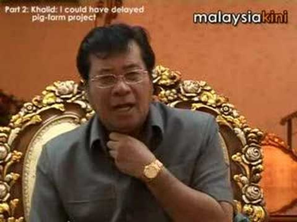 Part2: Khalid: I could have delayed pig-farm pr...