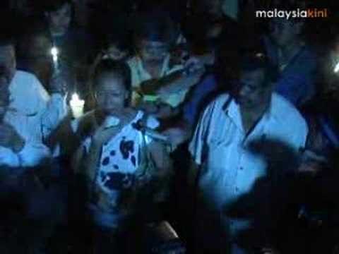 Candlelight vigil for RPK