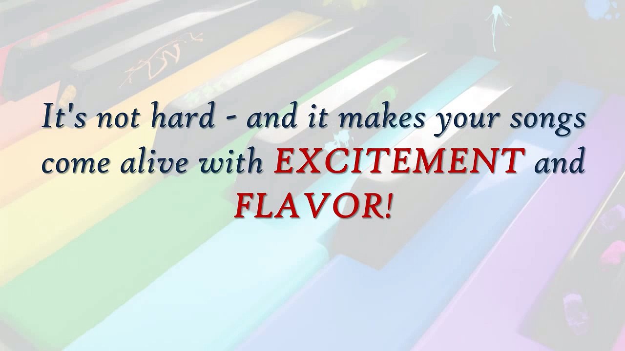 Chord Color Magic On The Piano!