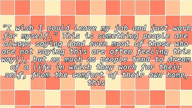 Examining The Benefits Of Starting A Home Business