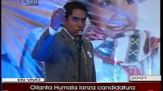 GANA PERU: Ollanta Presenta Plancha Presidencial - 1/4