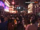 Anti-ISA vigil dispersed with water cannon