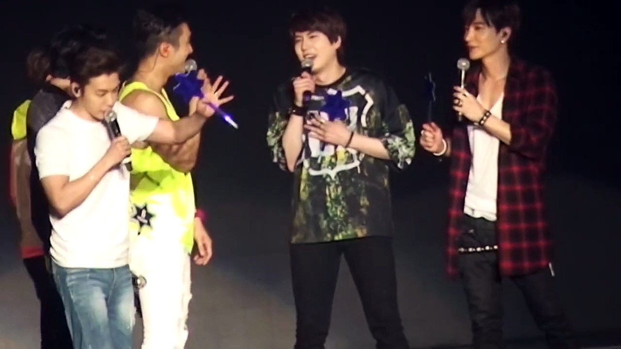 150501 SS6 SG Super Junior Converse in Broken English - Funny!