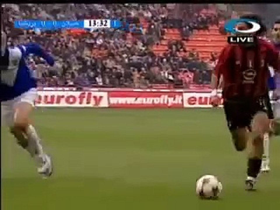 Rui Costa goal - Milan vs. Brescia 1-0