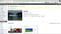 Smartbox - installing the theme and demo content