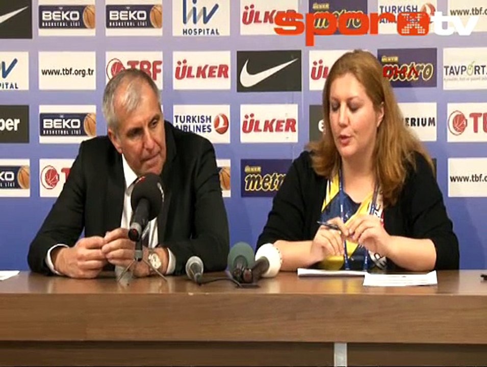 Zeljko Obradovic: "Müthiş atmosfer için..."