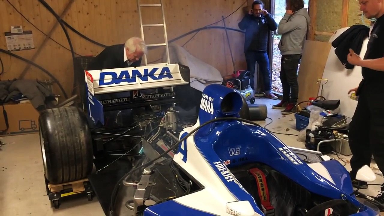 Formula 1 first start-up after 12 years of hibernate