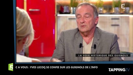 C à Vous : Pour Yves Lecoq, Vincent Bolloré veut être "le maître du jeu" au sujet des Guignols