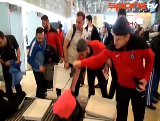 Trabzonspor, G.Saray maçı için İstanbul'a giti