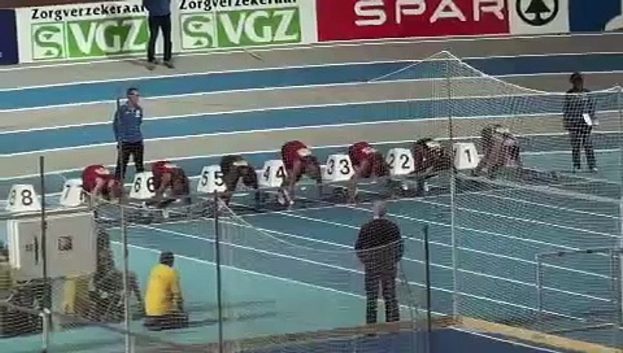 Finale 60mh mannen NK indoor 2010