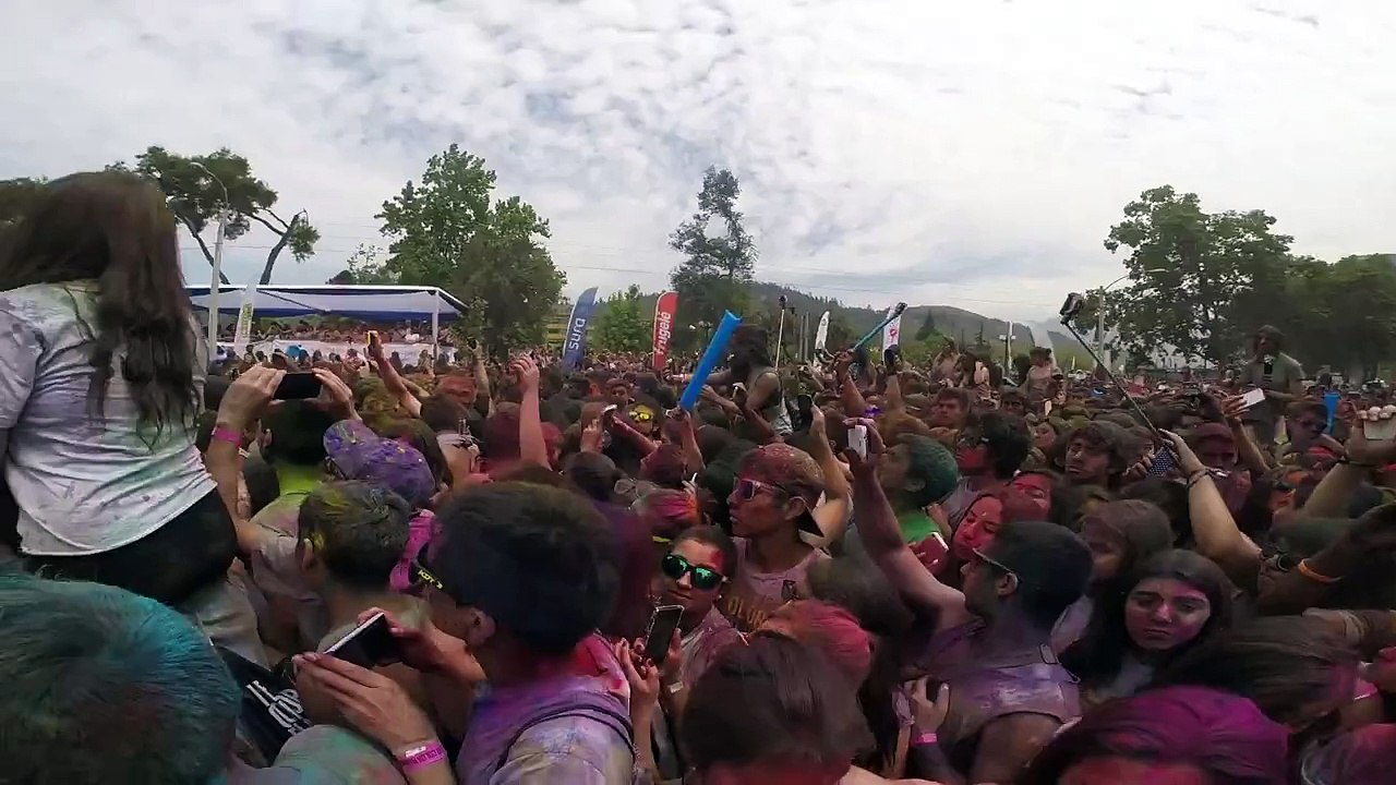 The color run Santiago-Chile 22/11/2014