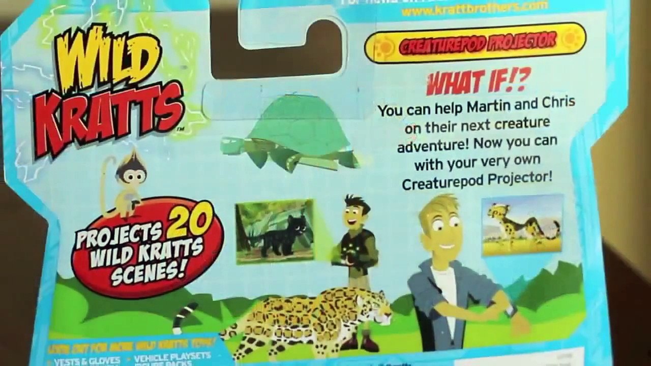 Wild Kratts Creaturepod Projector Sets   PBS KIDS Toys   PBS Parents