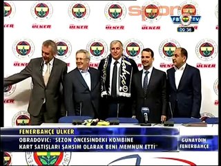 Zelijko Obradovic'den taraftara mesaj