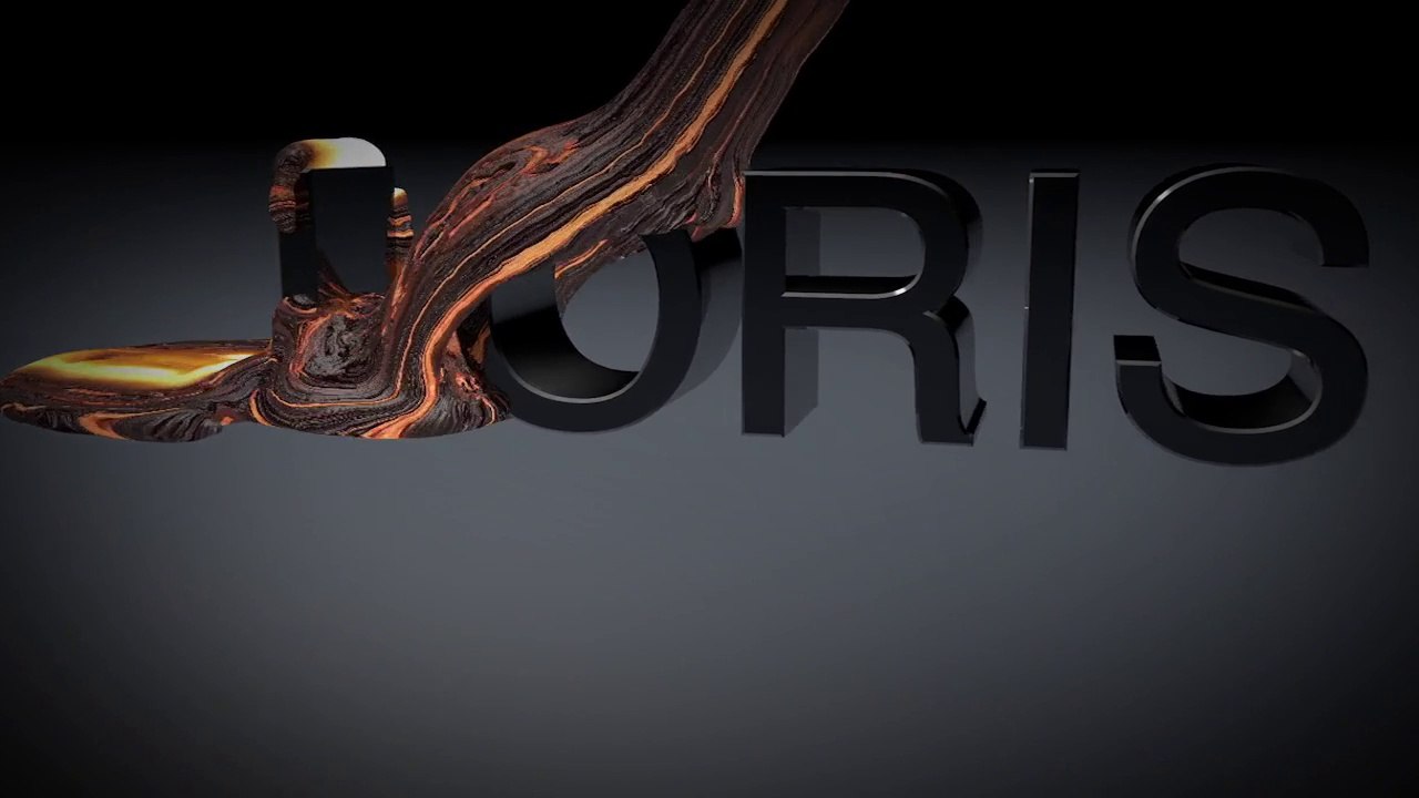 RealFlow - C4D test con lava by Loris